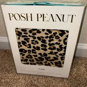 Posh Peanut Lana Leopard Robe